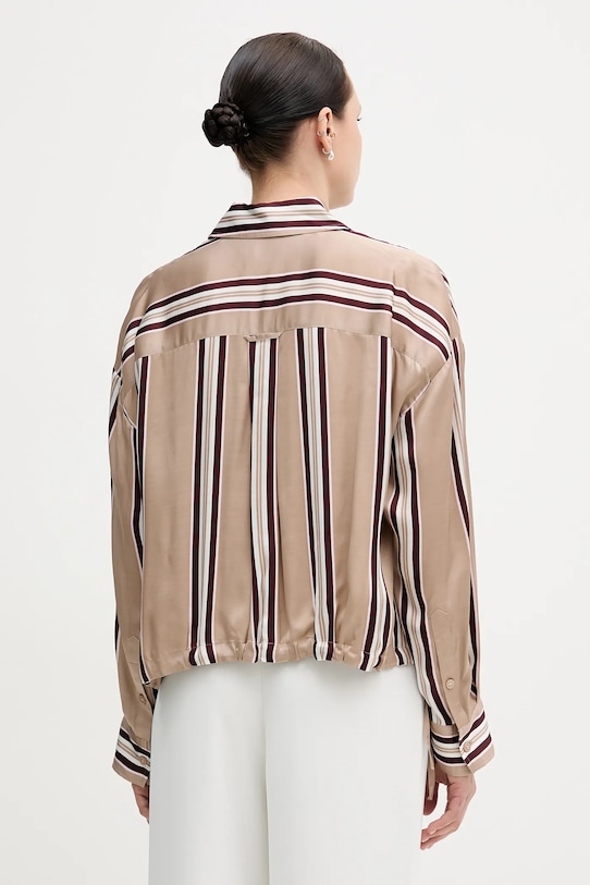 Odzież Marc Aurel koszula 6203.1001.93488 beżowy