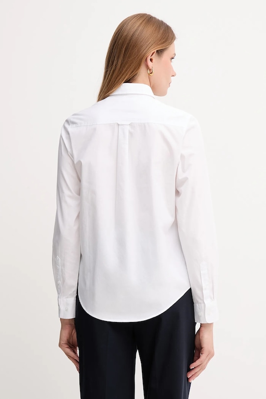 Ρούχα Βαμβακερό πουκάμισο Gant 4300348 λευκό