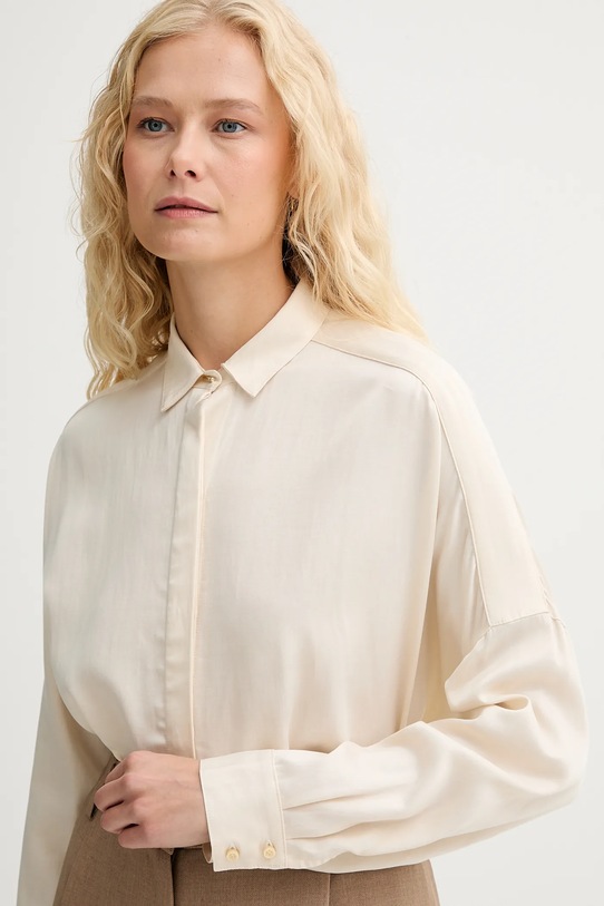 Sessun cămașă bej 23110031