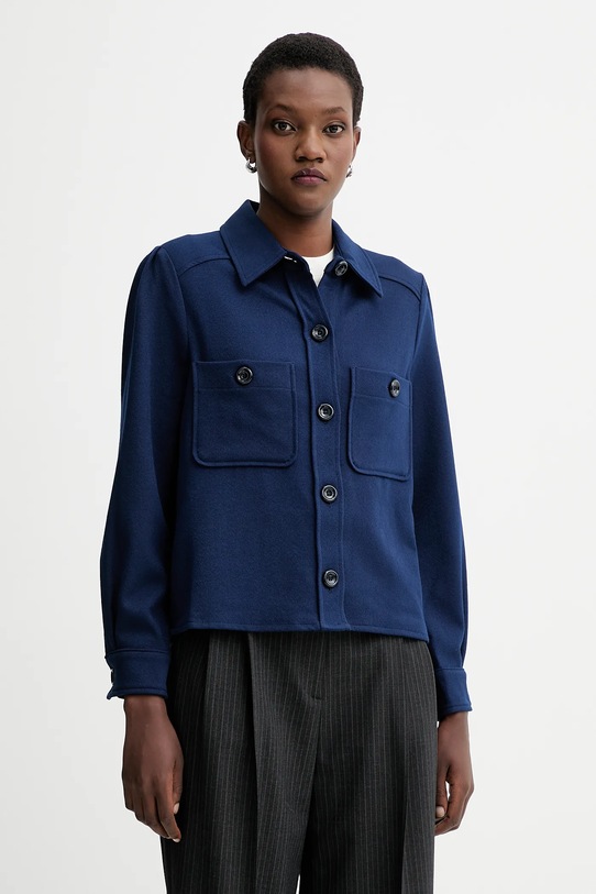 Sessun koszula z elastanem granatowy 25110020