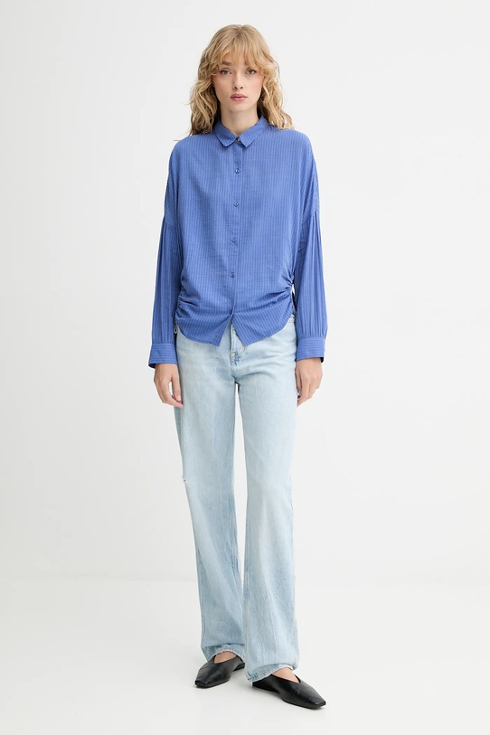 Sessun camicia 25110036 blu AW25