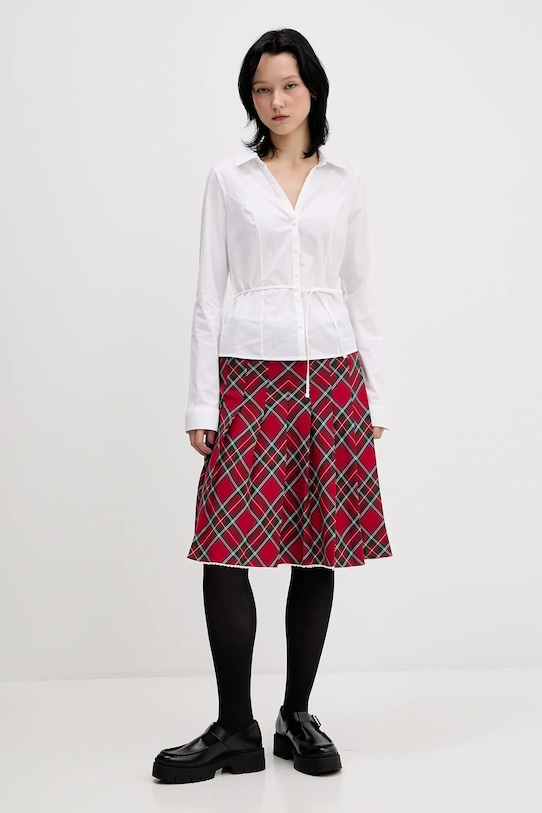 Košeľa Hollister Co. KI340.5442.100 béžová AW25