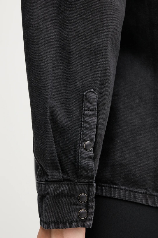 Πουκάμισο Pepe Jeans PL3051236 μαύρο