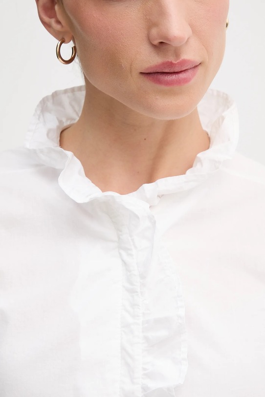 Pepe Jeans koszula bawełniana biały PL3051246