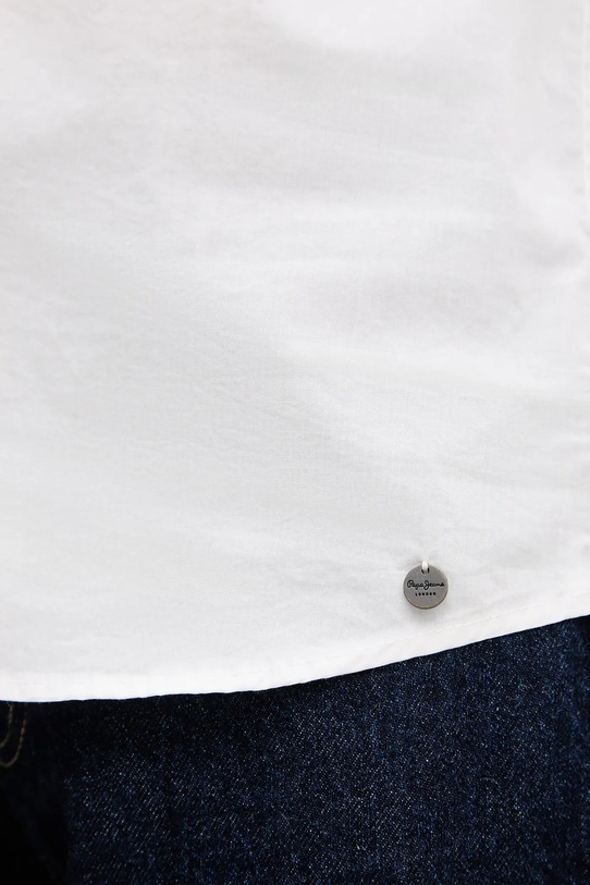Pepe Jeans koszula bawełniana PL3051246 biały