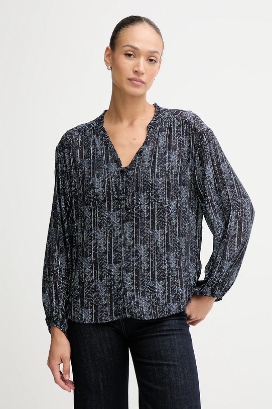 Рубашка Pepe Jeans узор тёмно-синий PL3051281