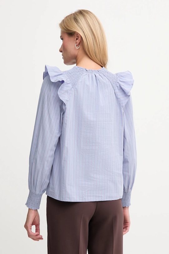 Îmbrăcăminte Pepe Jeans bluză din bumbac PL3051254 albastru