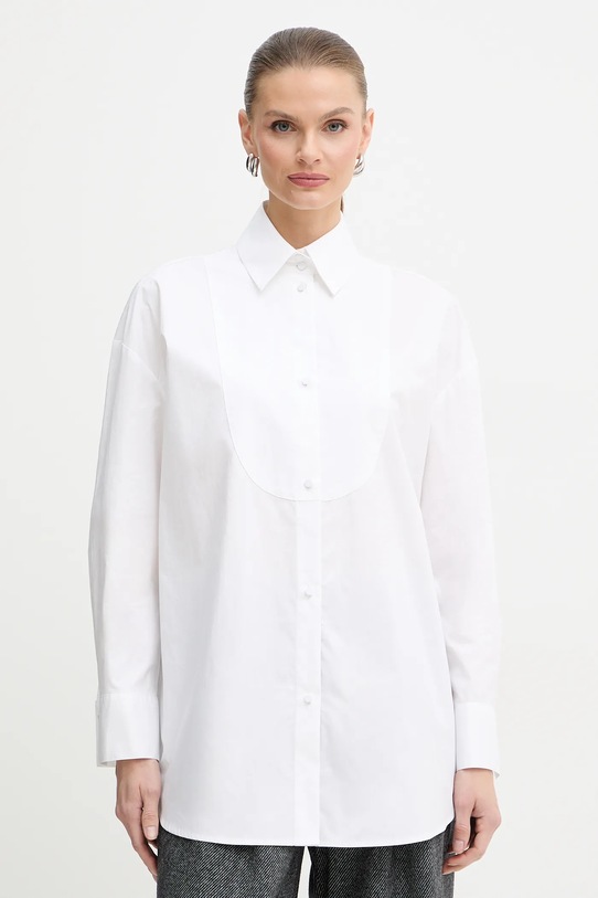 Armani Exchange koszula bawełniana bawełna biały XW000706.AF12812