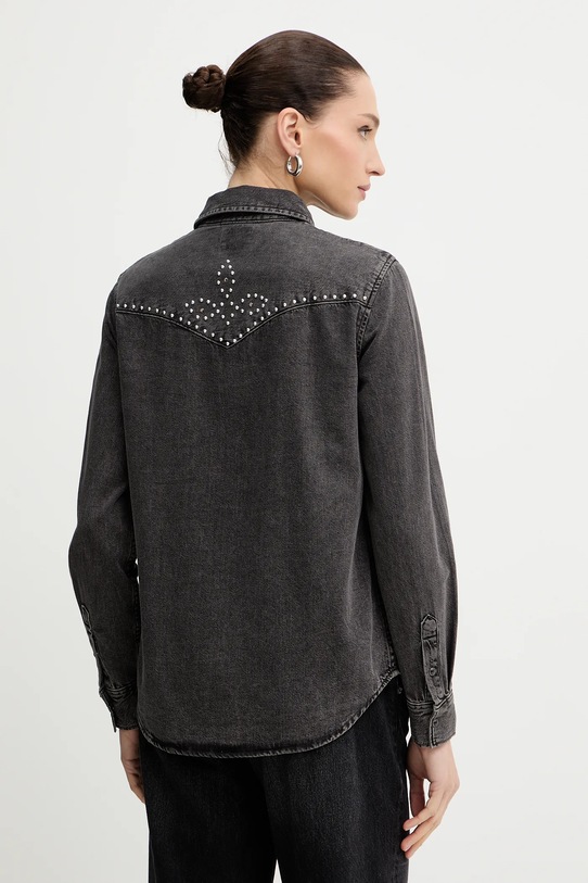 Odzież Levi's koszula bawełniana 16786.0108 szary