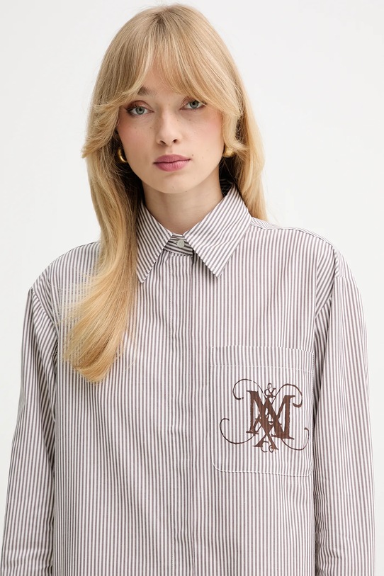 MAX&Co. koszula bawełniana brązowy 2526116121200