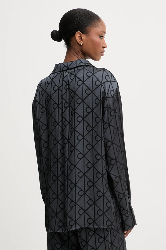 Odzież Calvin Klein Underwear koszula piżamowa LV00QS7535 szary