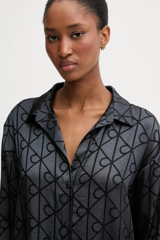 Calvin Klein Underwear koszula piżamowa szary LV00QS7535