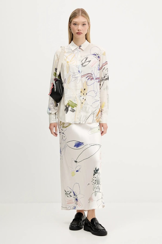 Desigual koszula NEWSARTY 25WWCW14 beżowy AW25