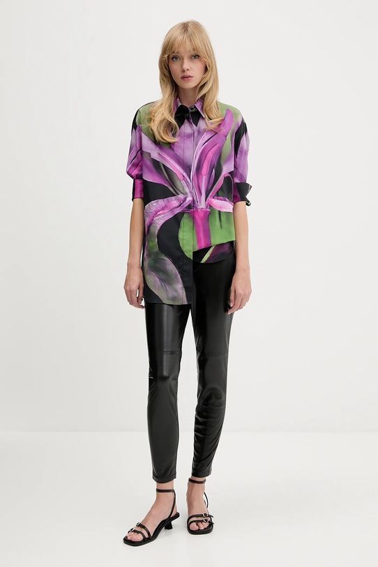 Desigual koszula ORQUIDEA 25WWCW20 zielony AW25