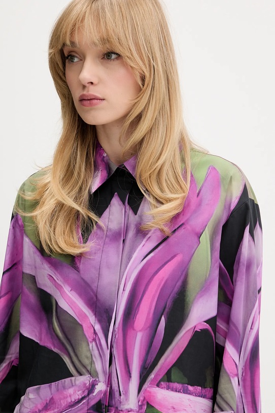 Desigual koszula ORQUIDEA zielony 25WWCW20