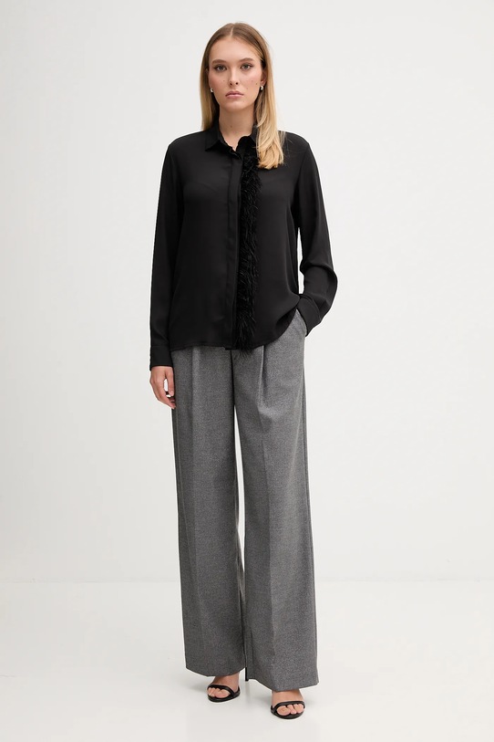 Gaudi koszula 521FD45030 czarny AW25