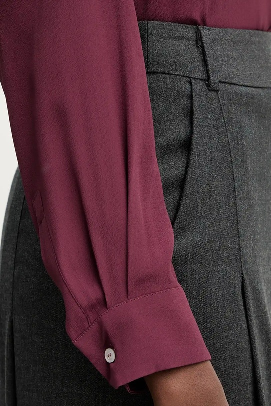 Svilena košulja Marella 2523116071200 bordo