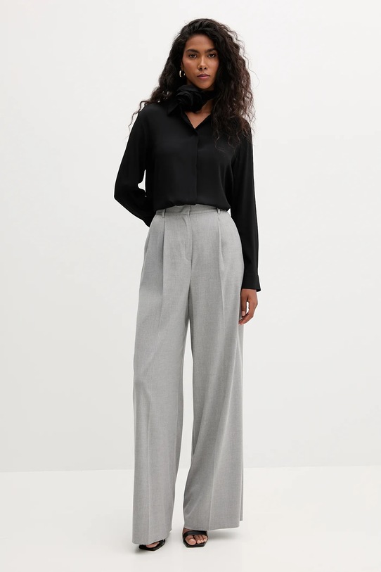 Marella koszula z jedwabiem 2523116071200 czarny AW25