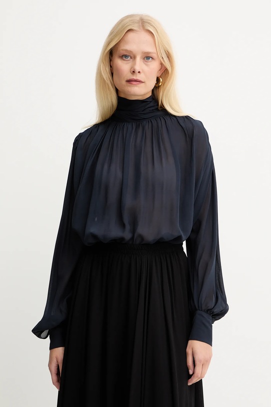 Marella bluză uni bleumarin 2523116012200