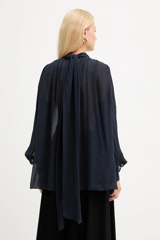 Oblečenie Blúzka Marella 2523116012200 tmavomodrá