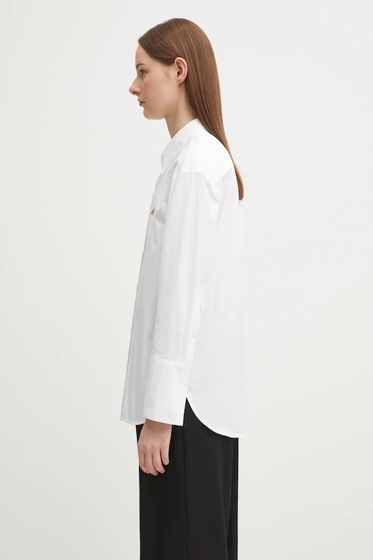 Kenzo cămașă din bumbac Boke Pin Regular FF62CH2549LB alb AW25