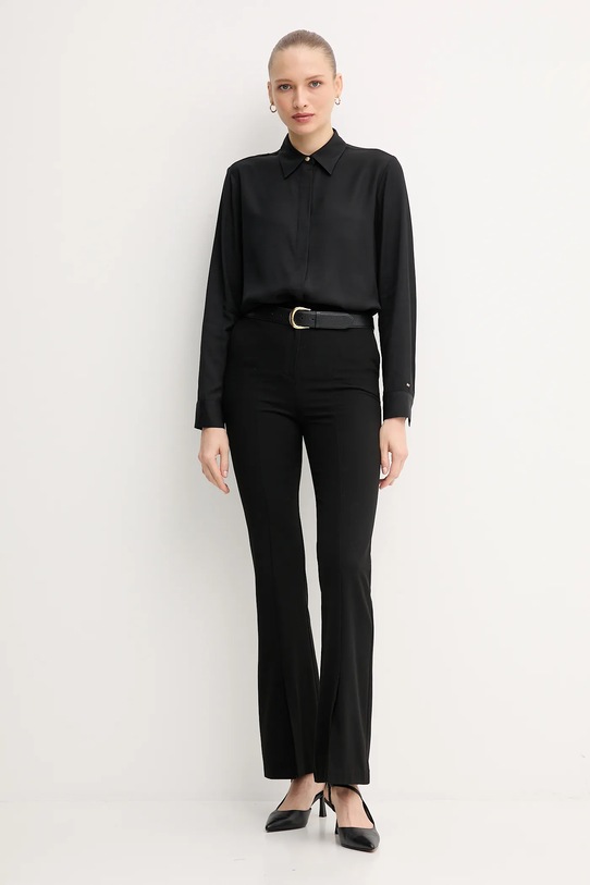 Tommy Hilfiger koszula WW0WW46597 czarny AW25