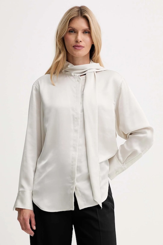 Calvin Klein koszula beżowy LV044D125G