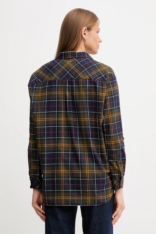 Ρούχα Βαμβακερό πουκάμισο Barbour ELISHAW LSH1560 σκούρο μπλε