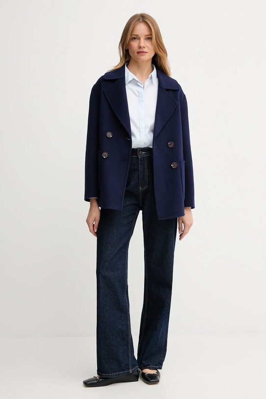 Pamučna košulja Barbour CLAYDON LSH1695 plava AW25