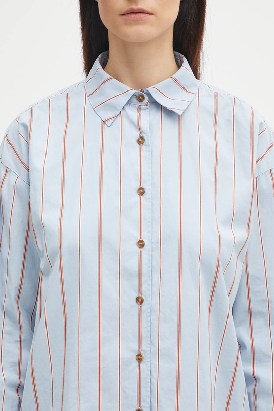 Бавовняна сорочка Barbour SAFFRON блакитний LSH1698
