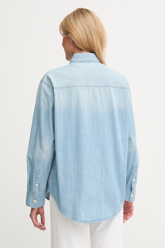 Одежда Джинсовая рубашка Calvin Klein Jeans LV047D752G голубой