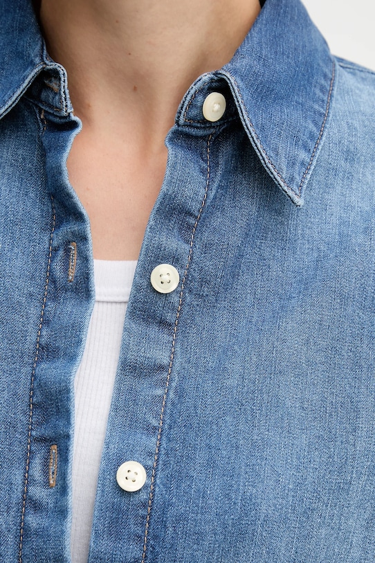 Джинсовая рубашка Calvin Klein Jeans LV047D758G голубой