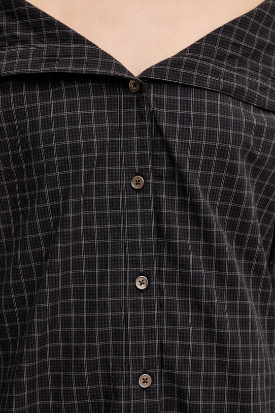 Our Legacy camicia in cotone Kaonashi nero W4252KB