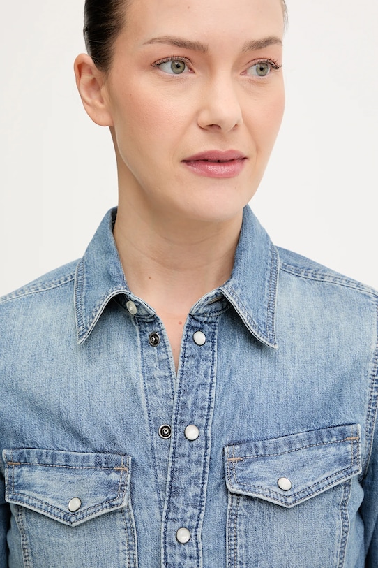 G-Star koszula jeansowa niebieski D27714.D539