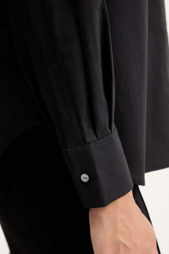 Karl Lagerfeld koszula bawełniana A4W11009 czarny