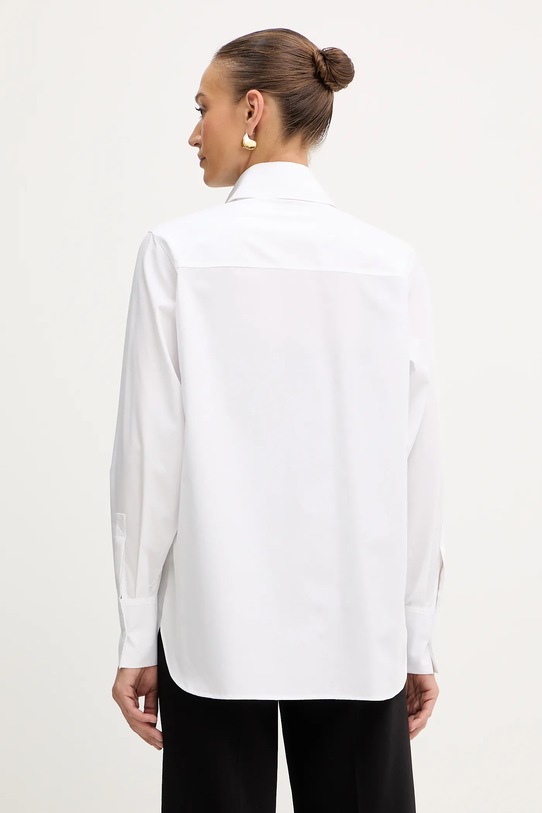 Îmbrăcăminte Karl Lagerfeld cămașă din bumbac A4W11015 alb