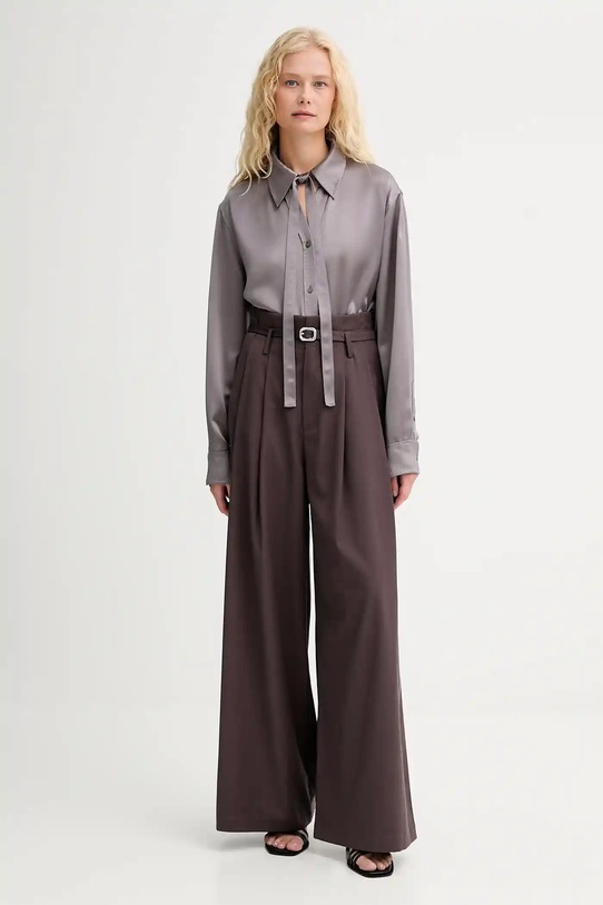 Srajca ISABELLE BLANCHE IS25FW.C059.T008 siva AW25