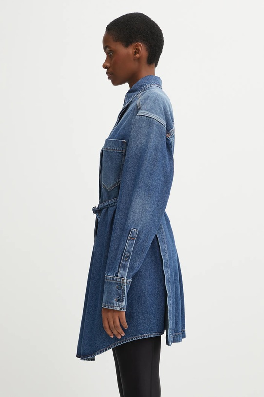 Bavlnená košeľa Sportmax ERIDANI 2522196015600 modrá AW25