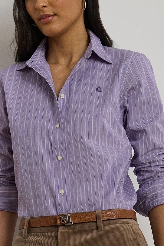 Сорочка Lauren Ralph Lauren фіолетовий 200979858