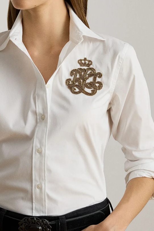 Рубашка Lauren Ralph Lauren белый 200979990