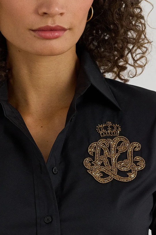 Lauren Ralph Lauren koszula czarny 200979990