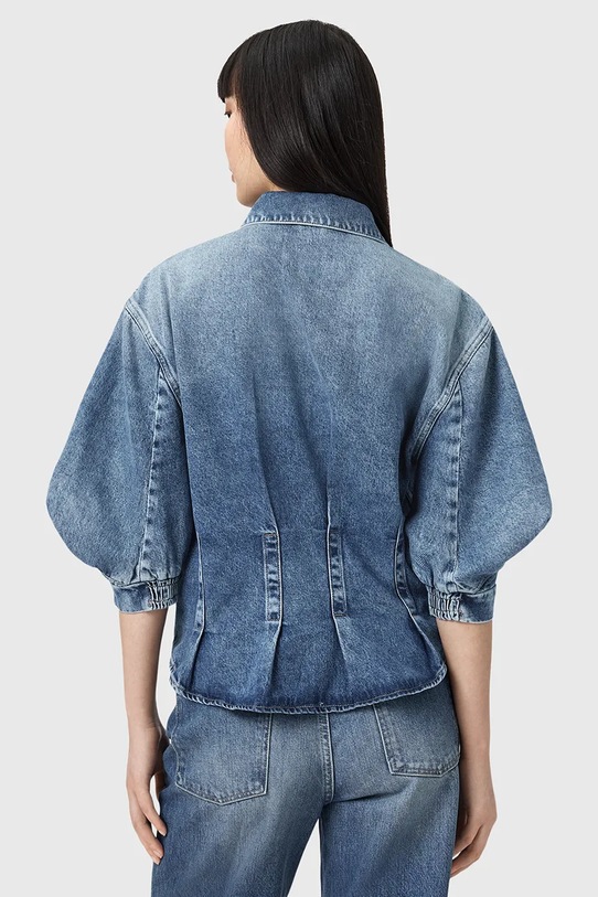 Traper košulja AllSaints NANCY W104PD plava