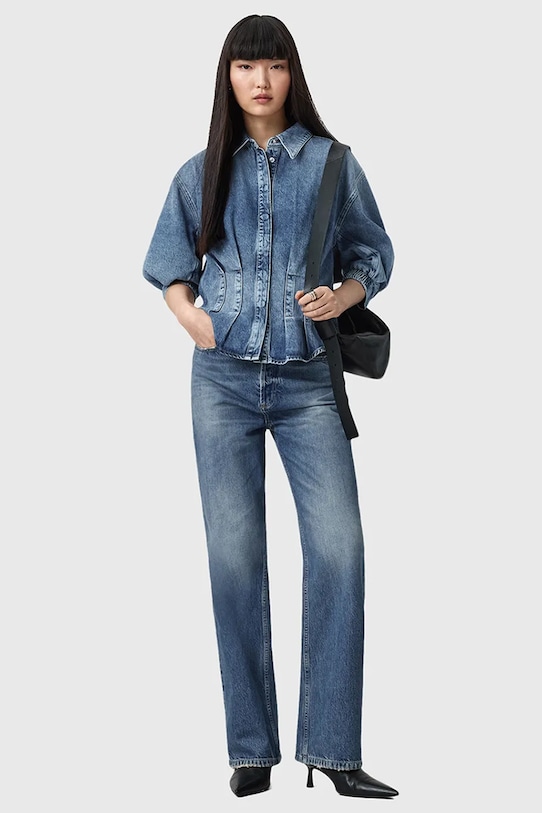 Джинсова сорочка AllSaints NANCY W104PD