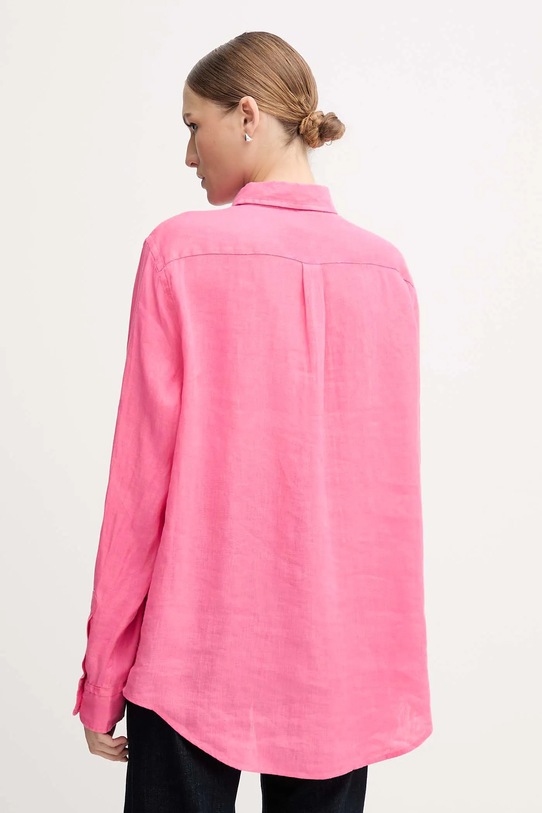 Oblečení Lněná košile Polo Ralph Lauren 211970731 růžová