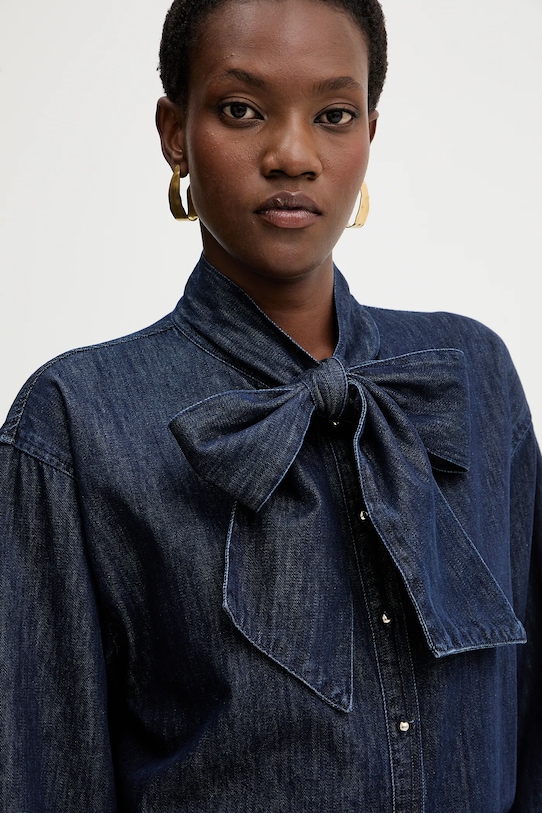 Morgan koszula jeansowa niebieski CICK