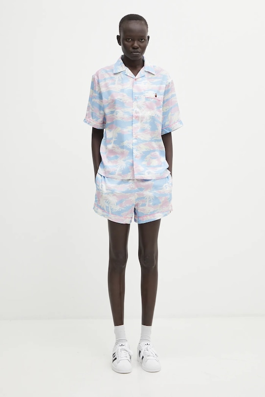 Риза A Bathing Ape Palm Tree Camo 001SRL302002L син