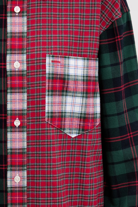 Tommy Jeans koszula bawełniana DN0DN00090 czerwony