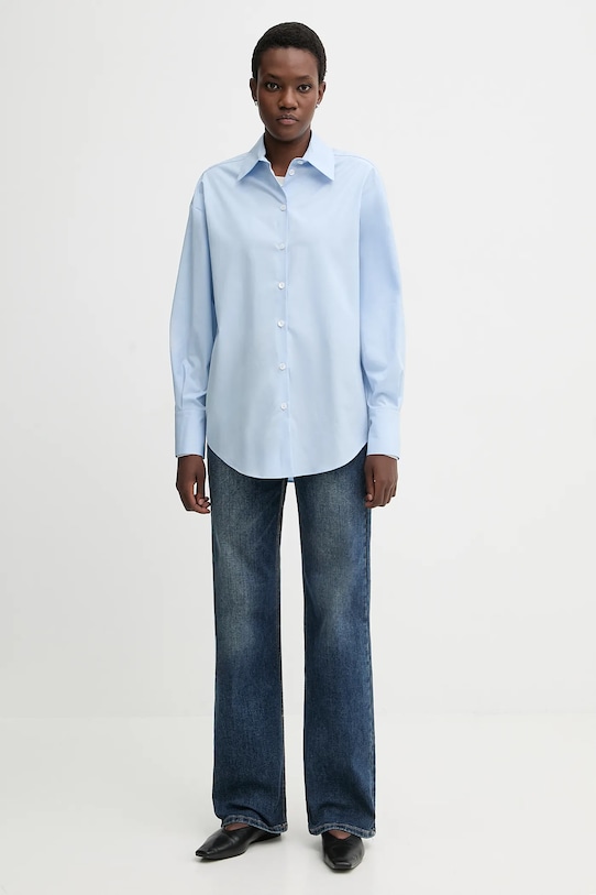 La Mania koszula bawełniana ZENITH ZENITH niebieski AW25