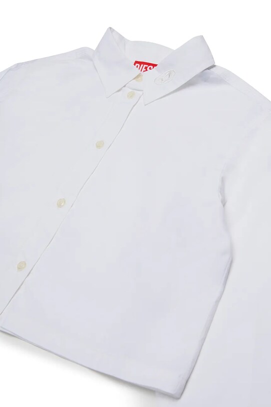 Dziewczynka Diesel koszula bawełniana dziecięca CLIO SHIRT J02373 biały