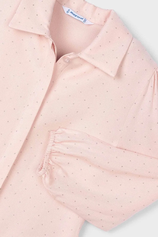 Dziewczynka Mayoral koszula dziecięca 4133.6K.Mini.9BYA różowy
